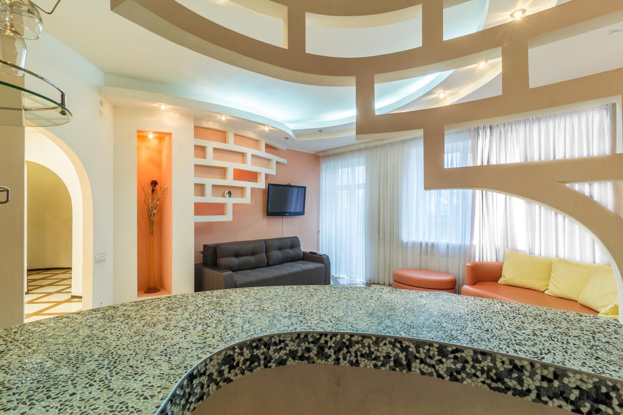 Lux Near Most City With Panoramic Windows Dnipro Exterior photo