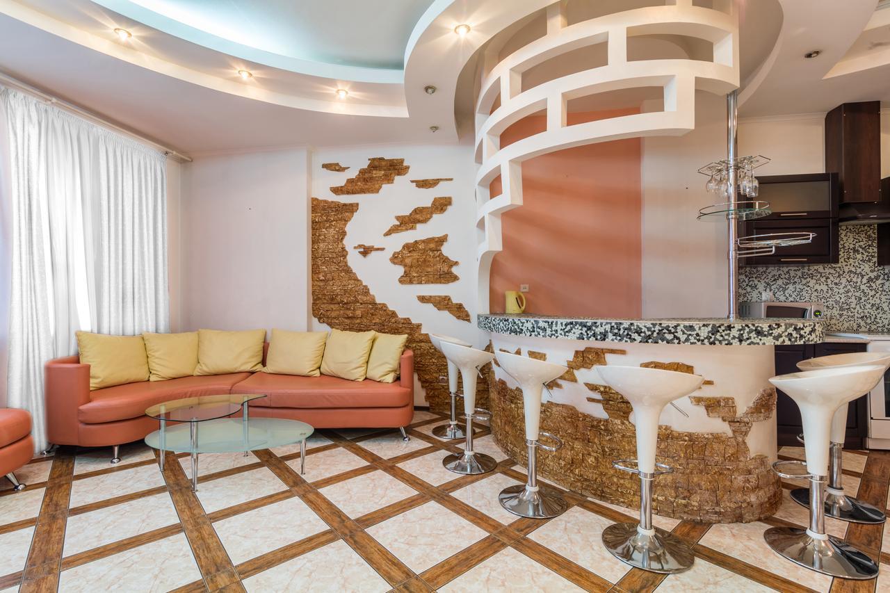 Lux Near Most City With Panoramic Windows Dnipro Exterior photo